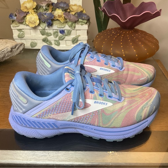 BROOKS WOMENS ADRENALINE GTS 22 UNITY RUNNING SHOES SZ 7 - Picture 2 of 7